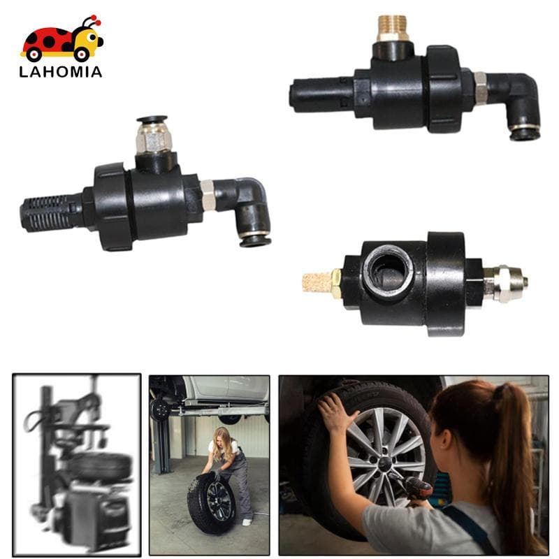 [LAHOMIA] Válvula De Escape Rápida Trocador De Pneus Pneumático Cilindro Acessório De Controle De Fluxo De Ar Metal Resi