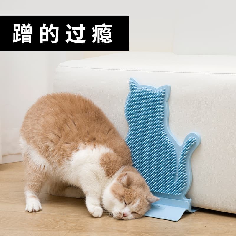 Arranhador para Gatos, Ferramenta de Arranhar e Cuidar de Gatos Montada na Parede, Arranhador Facial, Brinquedo de