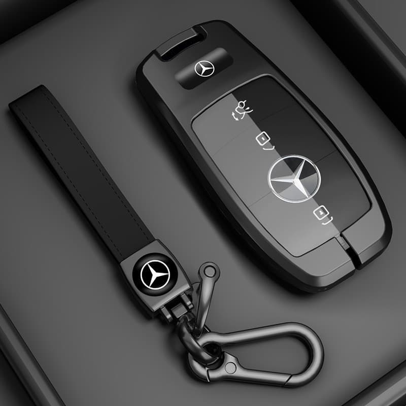 Adequado para Mercedes-benz benz e300l chave capa novo c260l escudo gla fivela a200l saco glc300l carro glb220 masculino