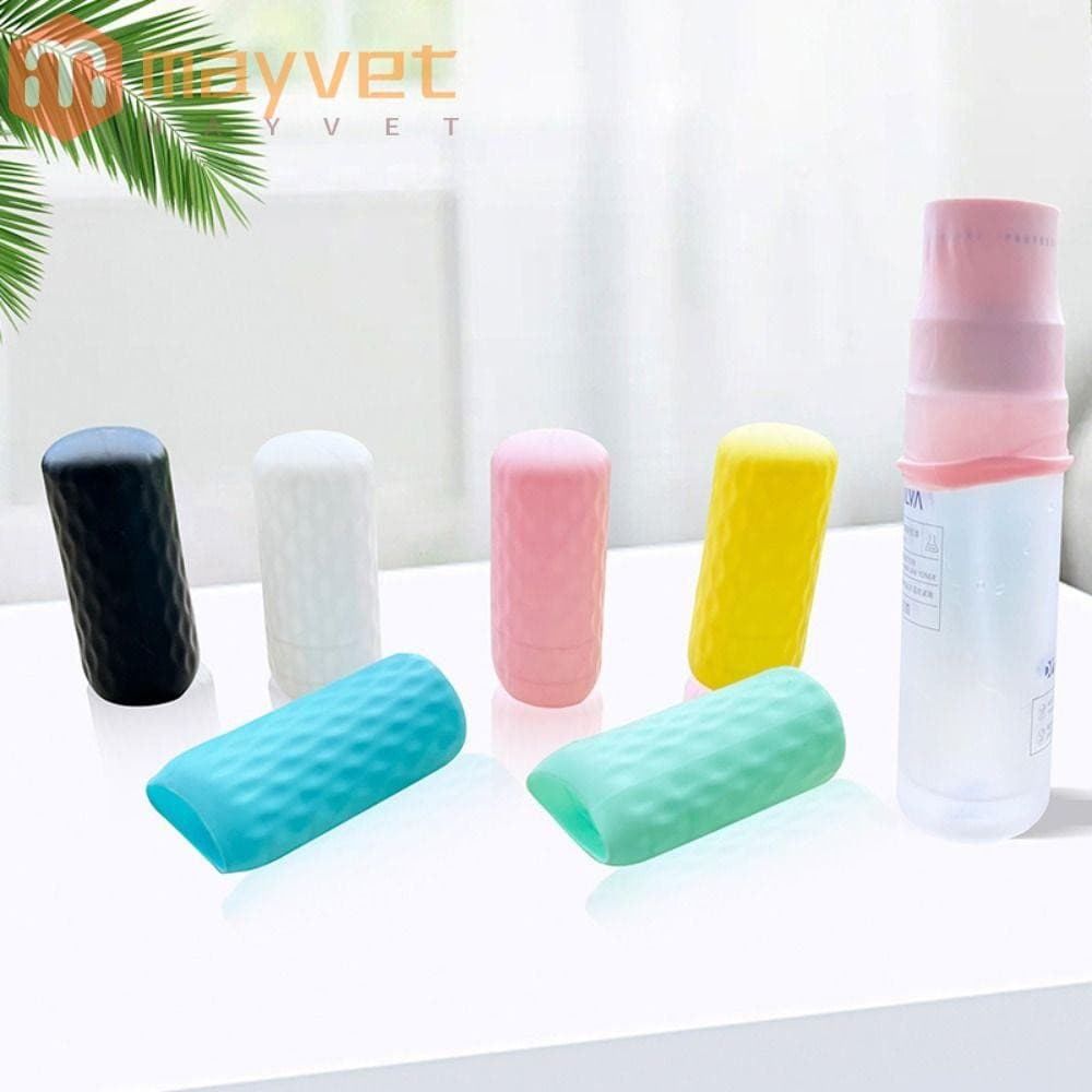 MAYVET 3 Unidades De Capa De Garrafa De Silicone , À Prova De Vazamento Vazamentos , Protetora Elástica