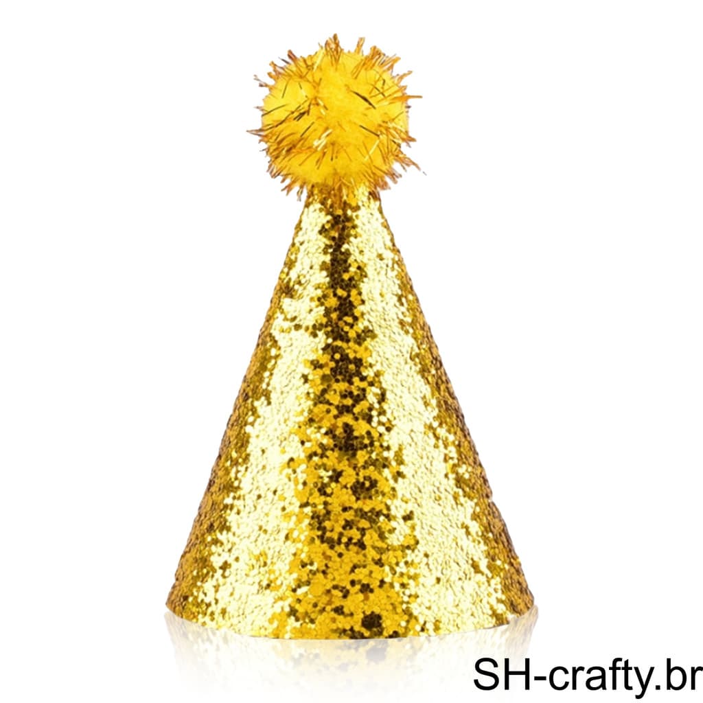 Chapéu De Festa Portátil E Confortável Para Chapéus De Feliz Aniversário Com Estrela Natal