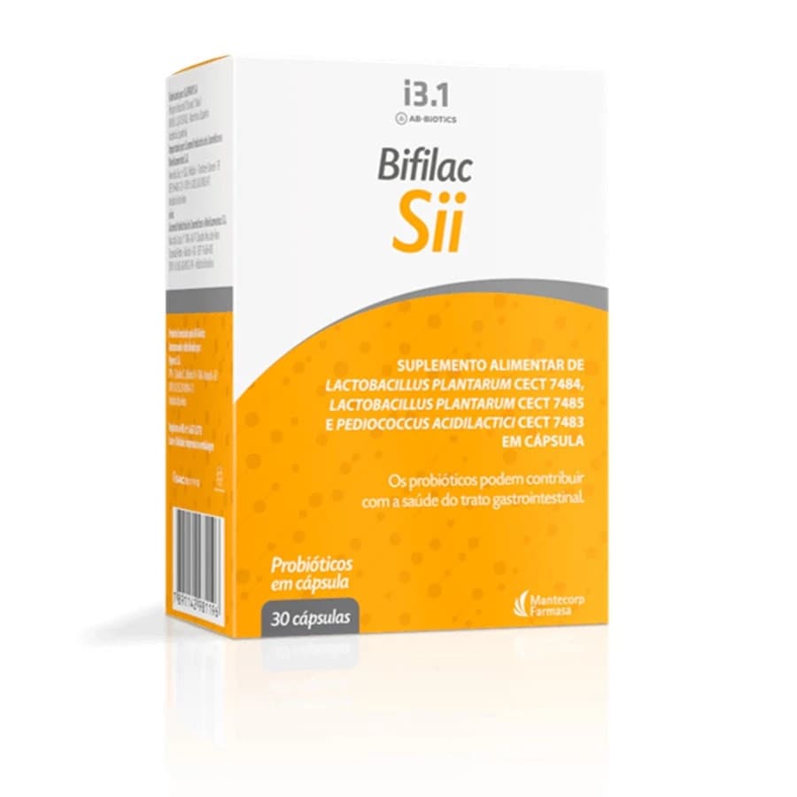 Bifilac SII 30 Cáps – Suplemento com Probióticos para Síndrome do Intestino Irritável (SII)