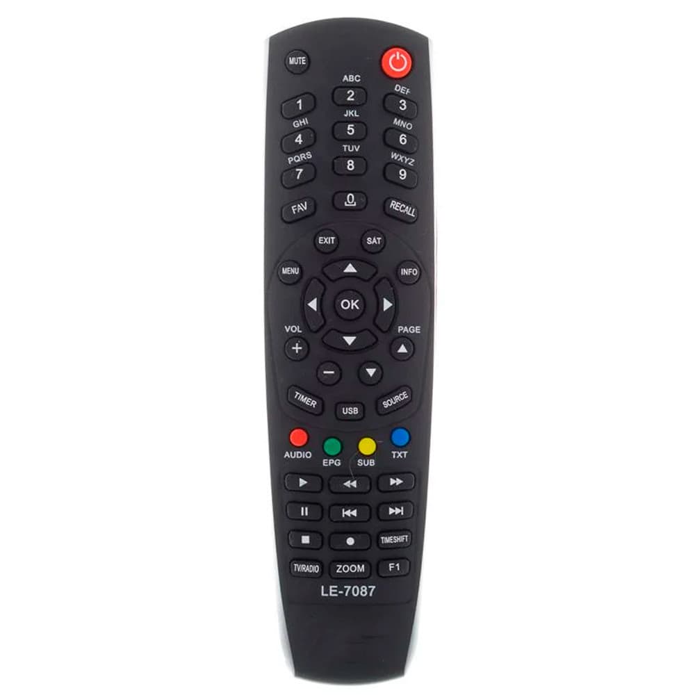 Controle Remoto Para TV LE-7087 envio no mesmo dia