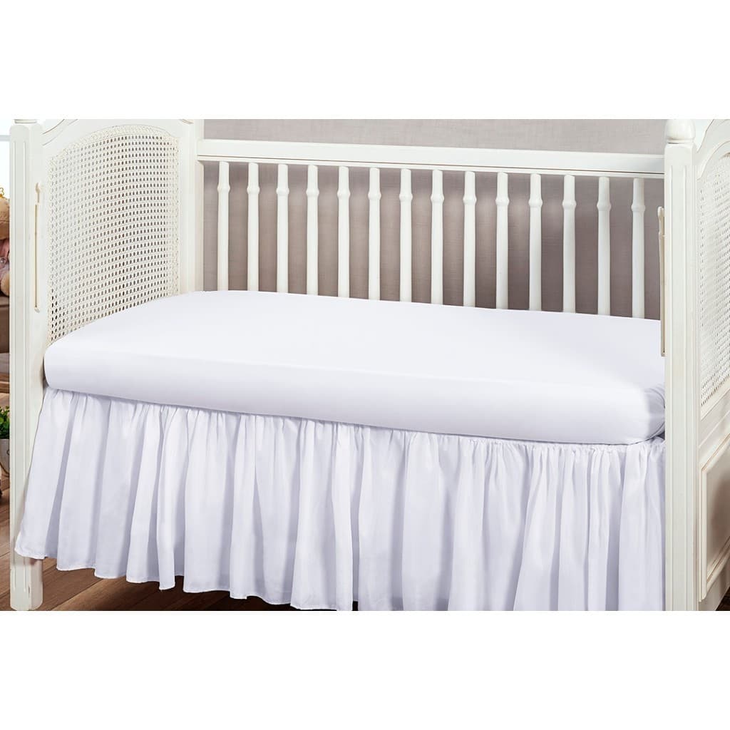 Lençol De Berço 1 Peça Baixo Com Elástico Enxoval Bebê Conforto Tecido Macio Ajustável Lavável Quarto Infantil