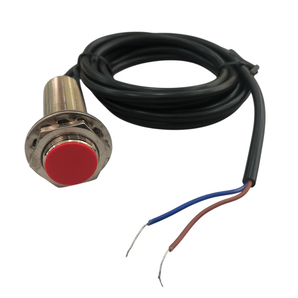Sensor de Proximidade Indutivo Metaltex 2 Fios NA M18 Detecta Ate 5mm
