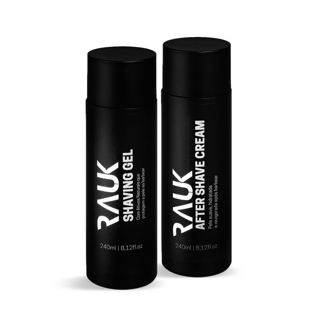Kit Barba - Gel de barbear Shaving e Pós Barba After Shave