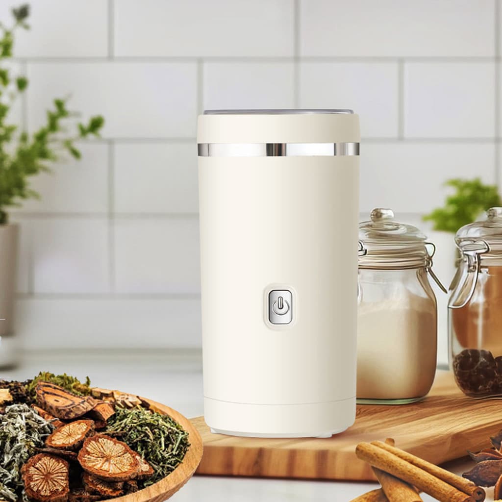 Triturador Elétrico Portátil USB • Moedor de Café, Sementes, Nozes e Temperos 110W/150W