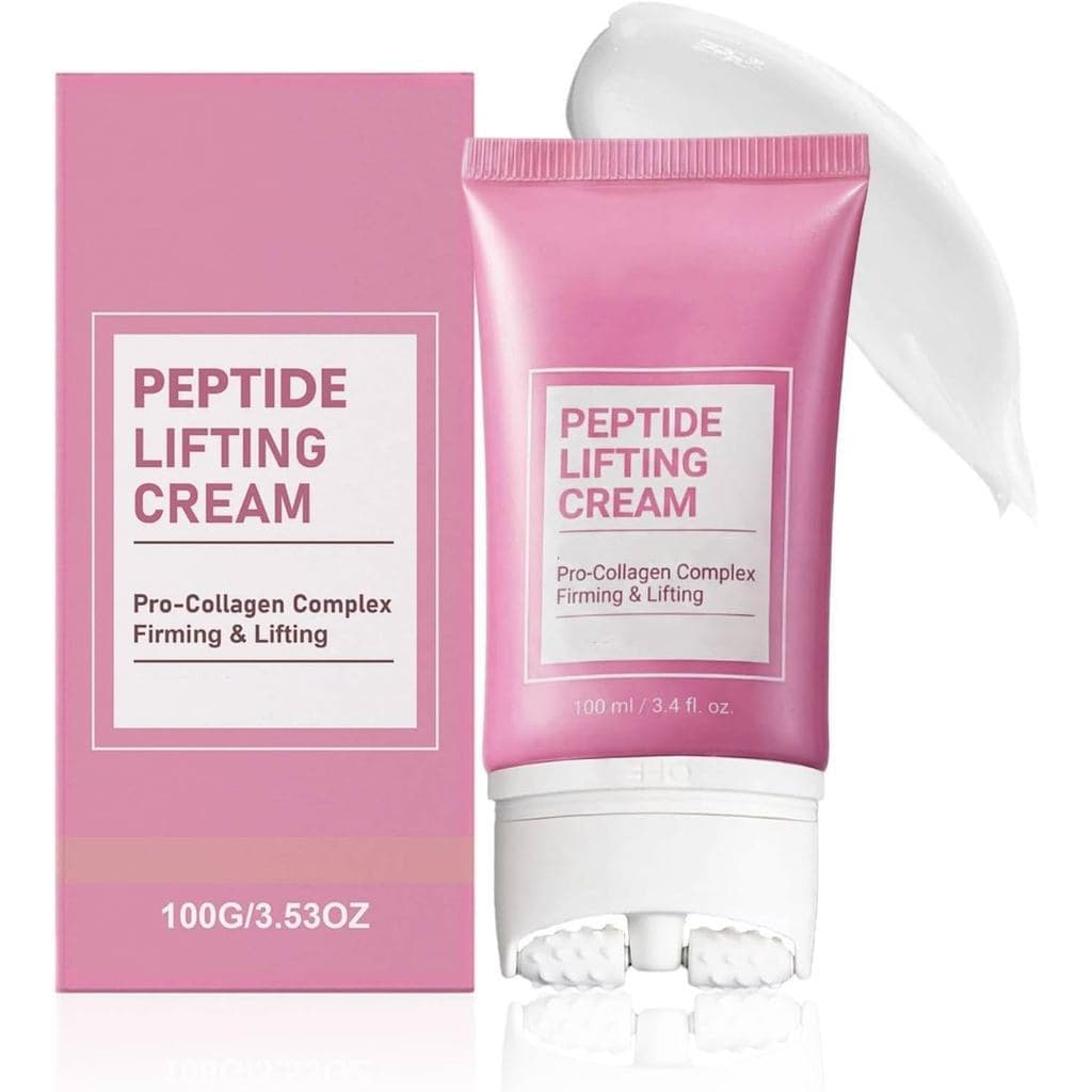 Rolo de Massagem para Lifting e Firmamento Pinklabs, Produto Firmador para Pescoço Pinklabs, Peptídeos AH-8 e Colágeno p