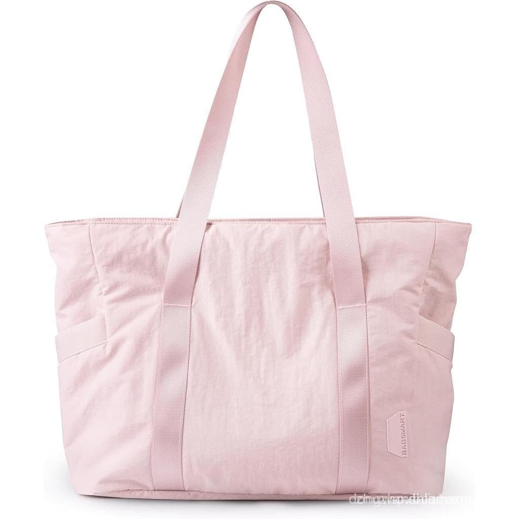 Bolsa Tote BAGSMART para Mulheres com Zíper, Bolsa de Ginástica com Compartimentos, Bolsa de Trabalho para Enfermeiras,