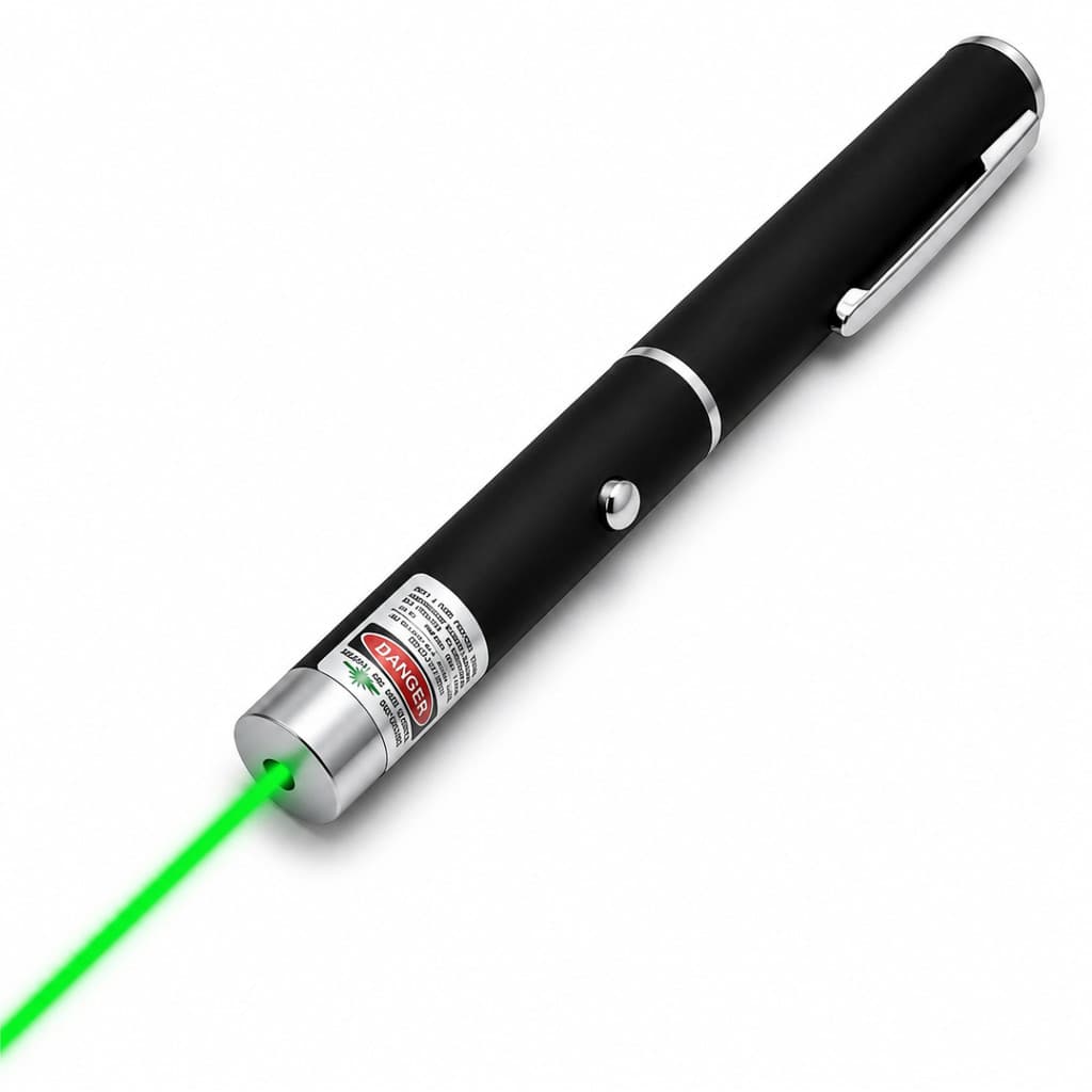 Laser Verde Com Ponteiras Modelo Caneta 50 Metros