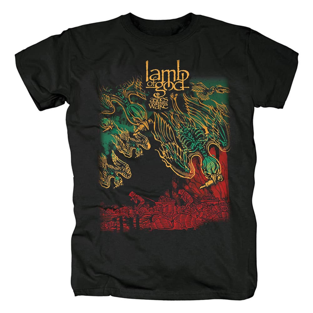 Camiseta Camisa Lamb Of God Hardcore Metal Moderna Estilosa Moda Rock