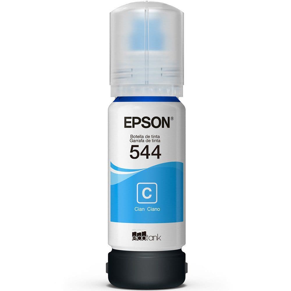 Refil de Tinta 544 Ecotank Ciano T544222 - Epson