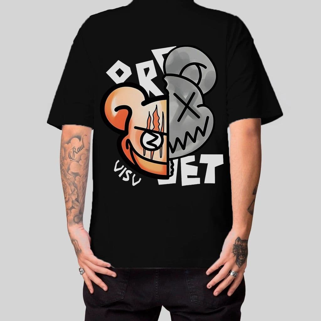 Camiseta Masculina Oversized Monster Bear