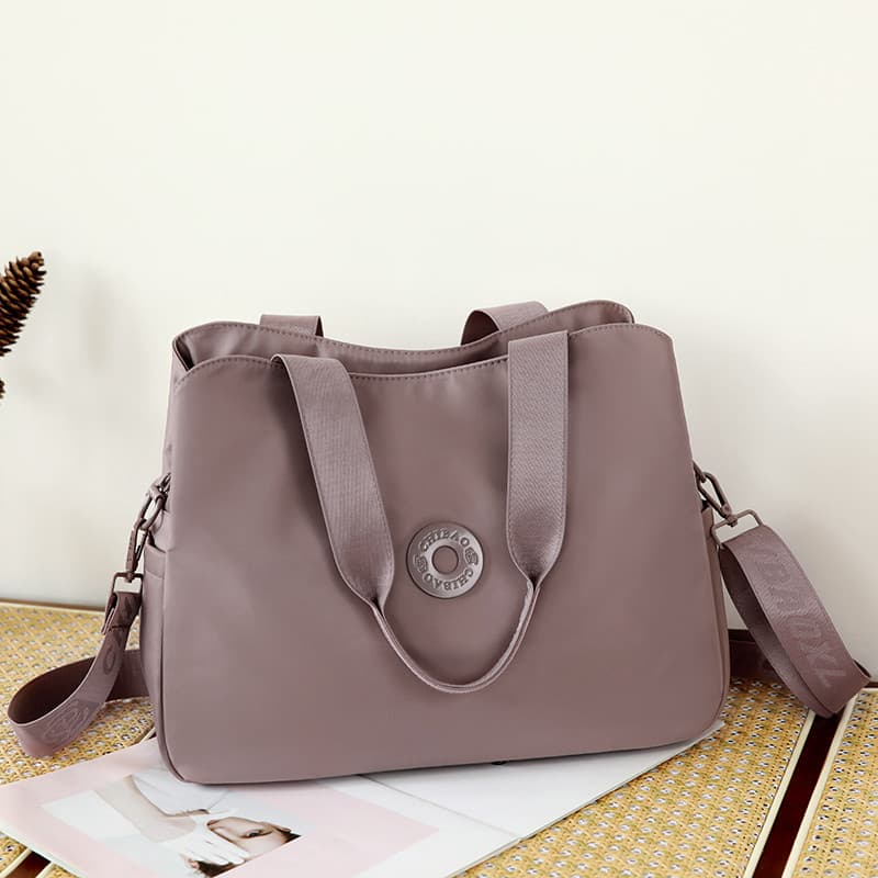 High-End sentido nicho de um ombro diário pano de náilon Commuter sacola feminina grande capacidade Multi-