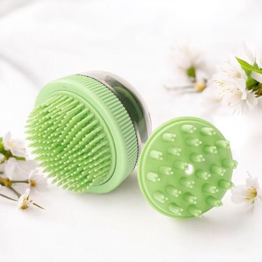 Escova de shampoo para cães, escova de banho para cães, escovas de higiene, suprimentos de banho para cães