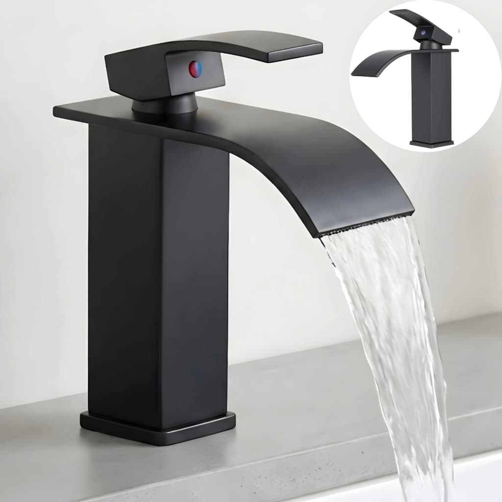 Torneira Monocomando Banheiro Inox Bica Baixa Cuba Lavabo