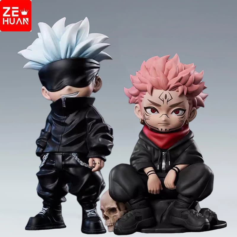 Jujutsu Kaisen Figuras Anime, Ryomen Sukuna Action Figure, Itadori Yuji Figurine, Gojo Satoru  Fushiguro Megumi Estátua