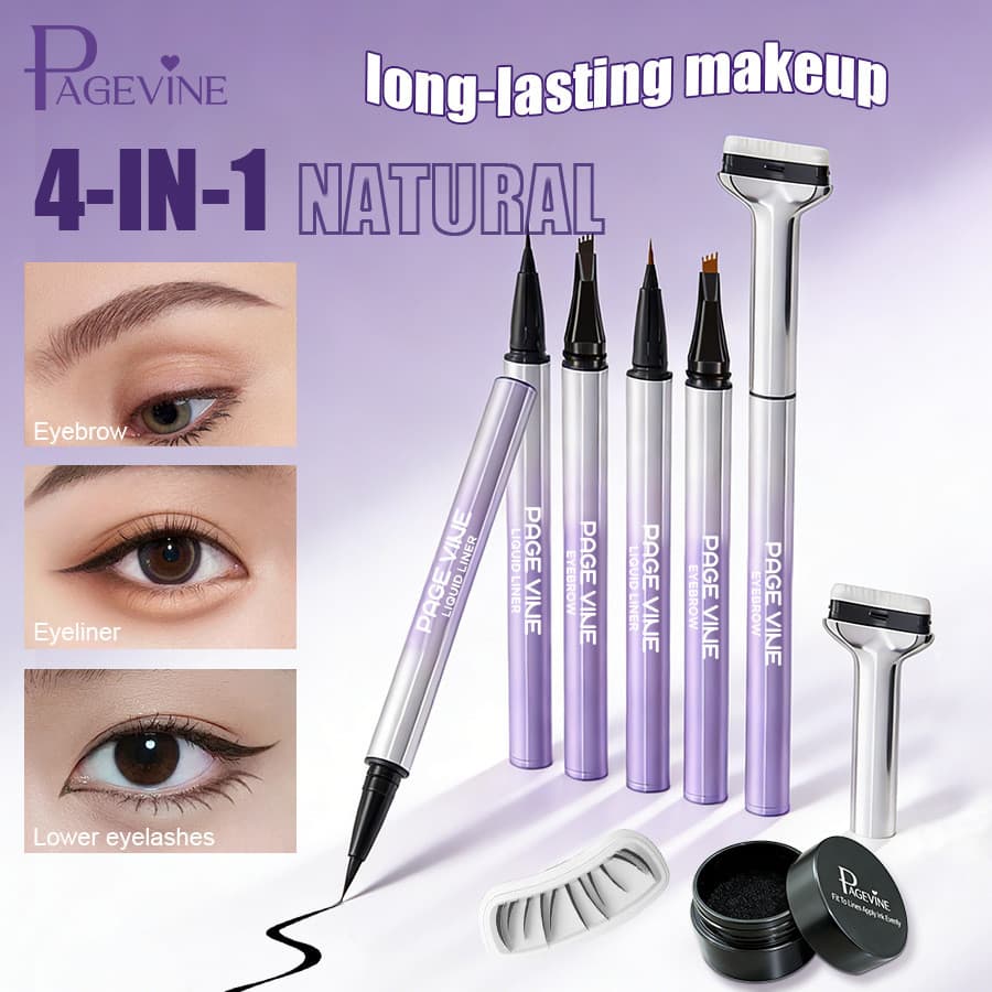 PÁGINA VINE Cross-Border Lower Eyelash Seal Delineador de longa duração sem manchas Lápis de sobrancelha Delineador de c