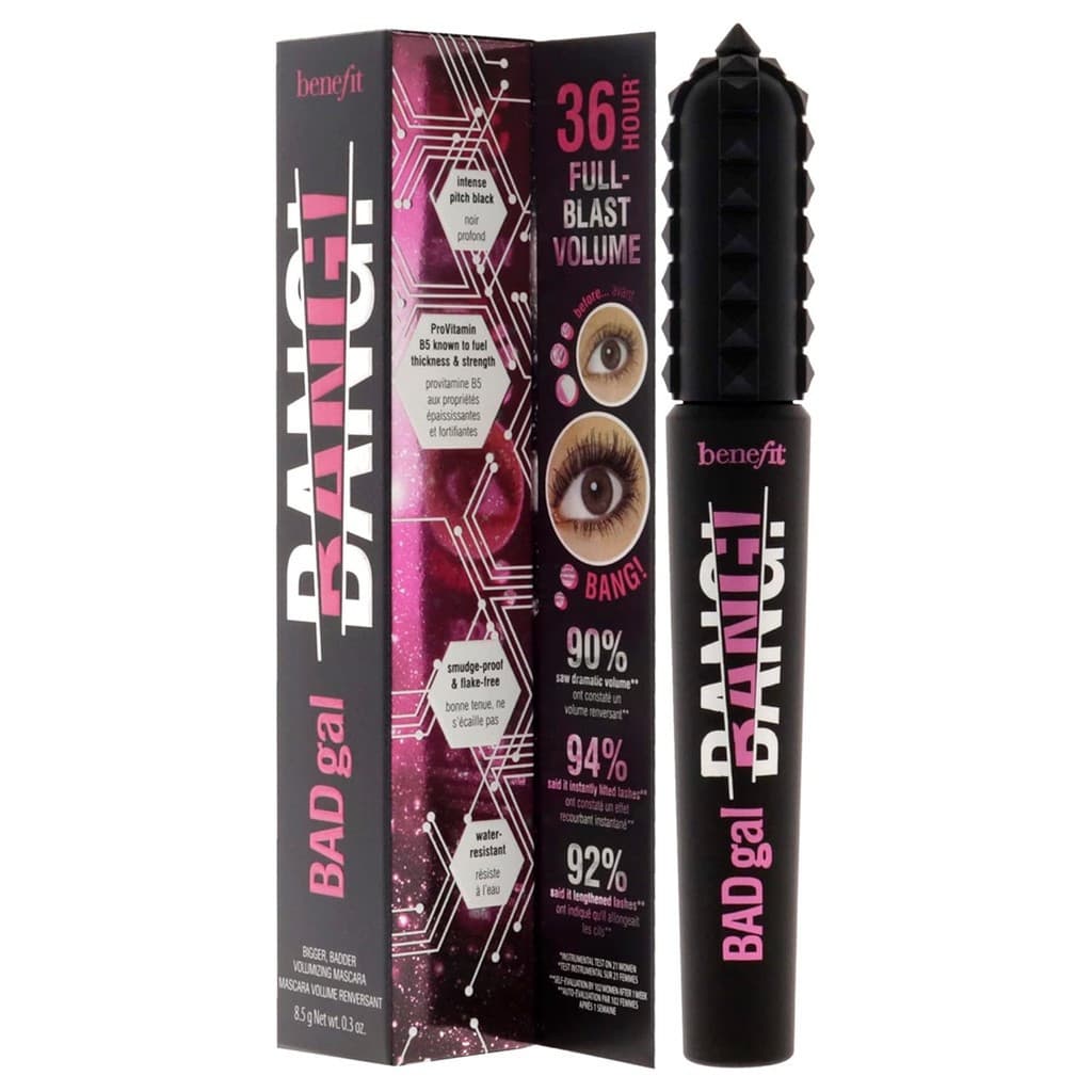 Máscara Volumizante Benefit Bad Gal Bang , Tamanho Regular , 0.3 Fl Oz , Preta
