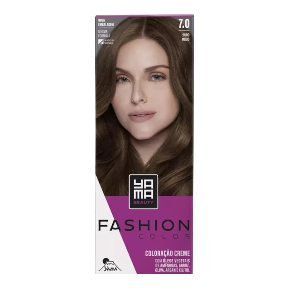 Yamá Coloração Kit Fashion 7.0 Louro Medio