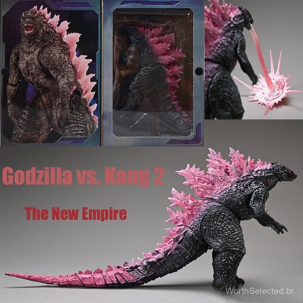 Neca Godzilla 2024 X-Hole New Empire Mosura Rodan Figura de Ação Modelo Brinquedo Infantil Presente ZQHW