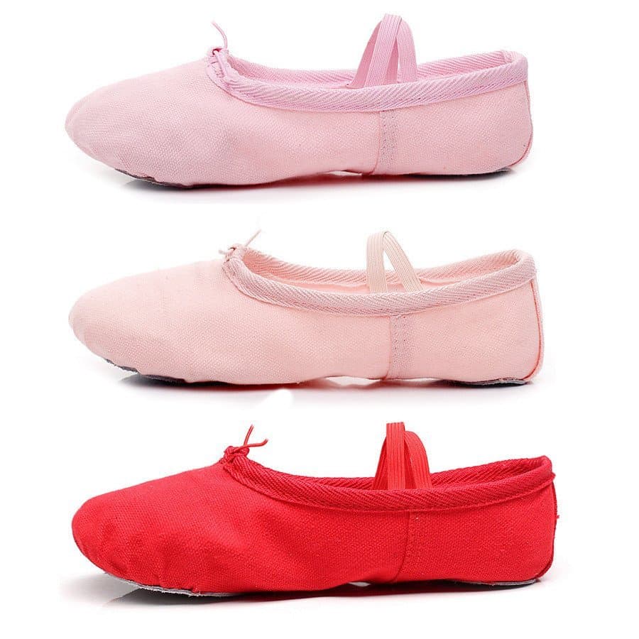 Sapatos de dança para adultos com solas macias, sapatilhas de balé de verão, sapatos de dança infantis para prática, sap