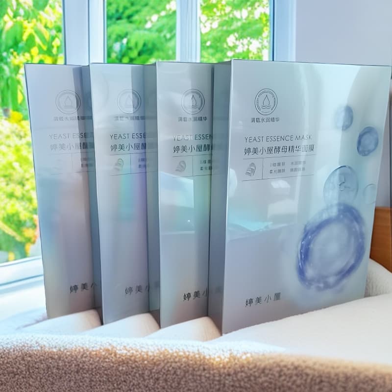 Nova embalagem 6 caixas 30 peças Tingmei cabana levedura essência máscara Ginseng fermento essência máscara facial hidra