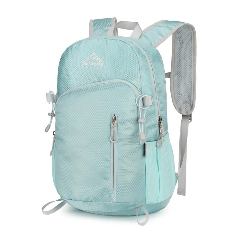Leve ao ar livre dobrável saco Fitness correndo mochila leve esportes ciclismo mochila de armazenamento