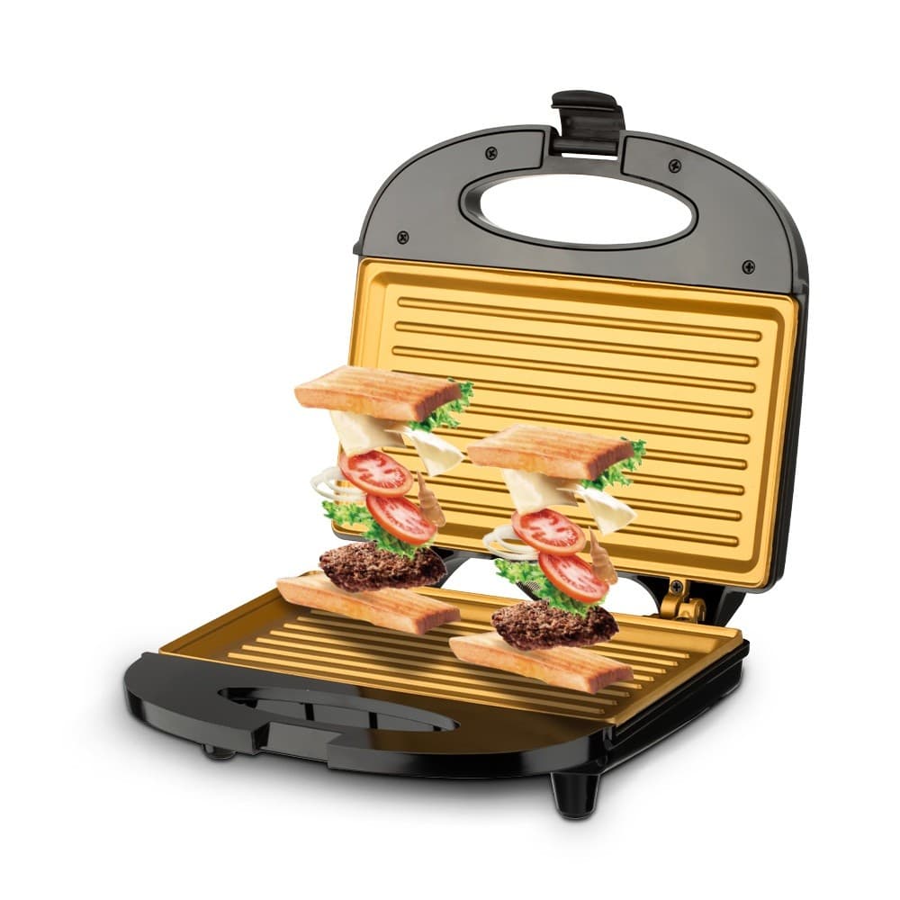Grill Sanduicheira Torradeira Elétrico Cool Touch 220 Volts