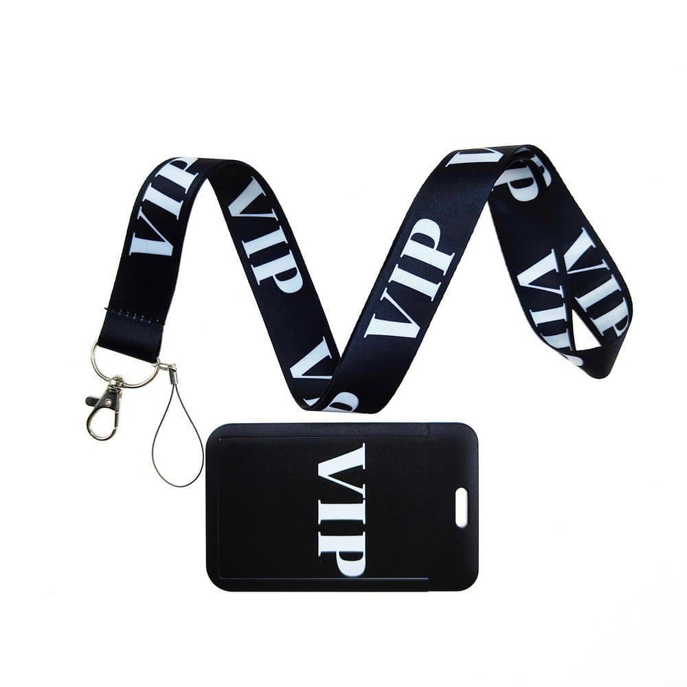Porta-Cartões VIP E Cordão De Pescoço , Alça De Capa De Telefone Para Chaveiro De Cartão De Crachá De Identificação , Ma