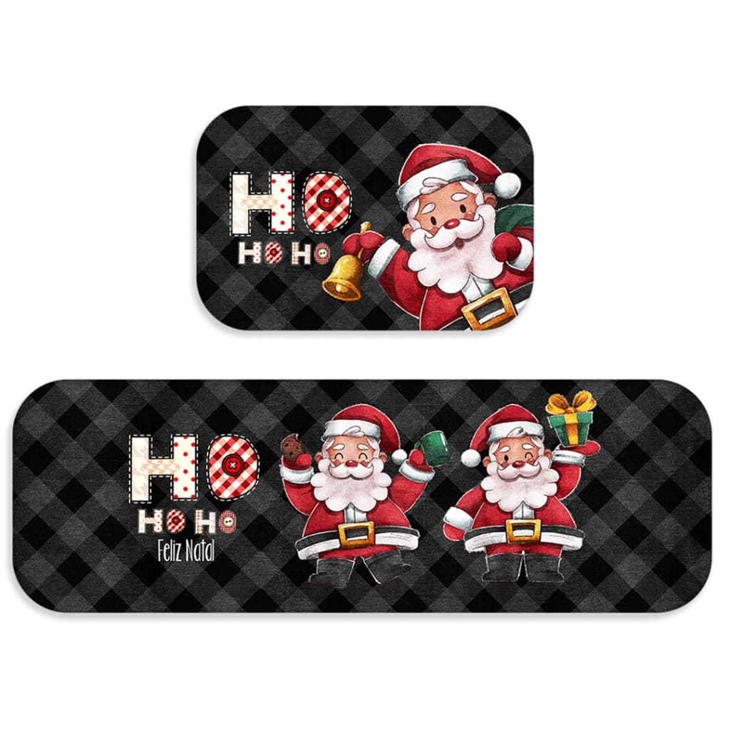 Kit 2 Tapetes Natalinos Cozinha – Mais Barato do Natal!
