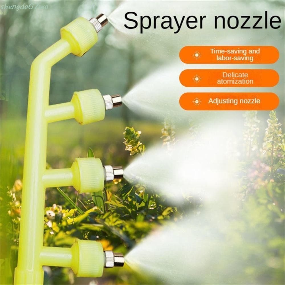 Bocal De Spray SHENGDA , Bico De Rega Para Economia De Água E Resfriamento , Pulverizador De Desinfecção De Latão Com 2/