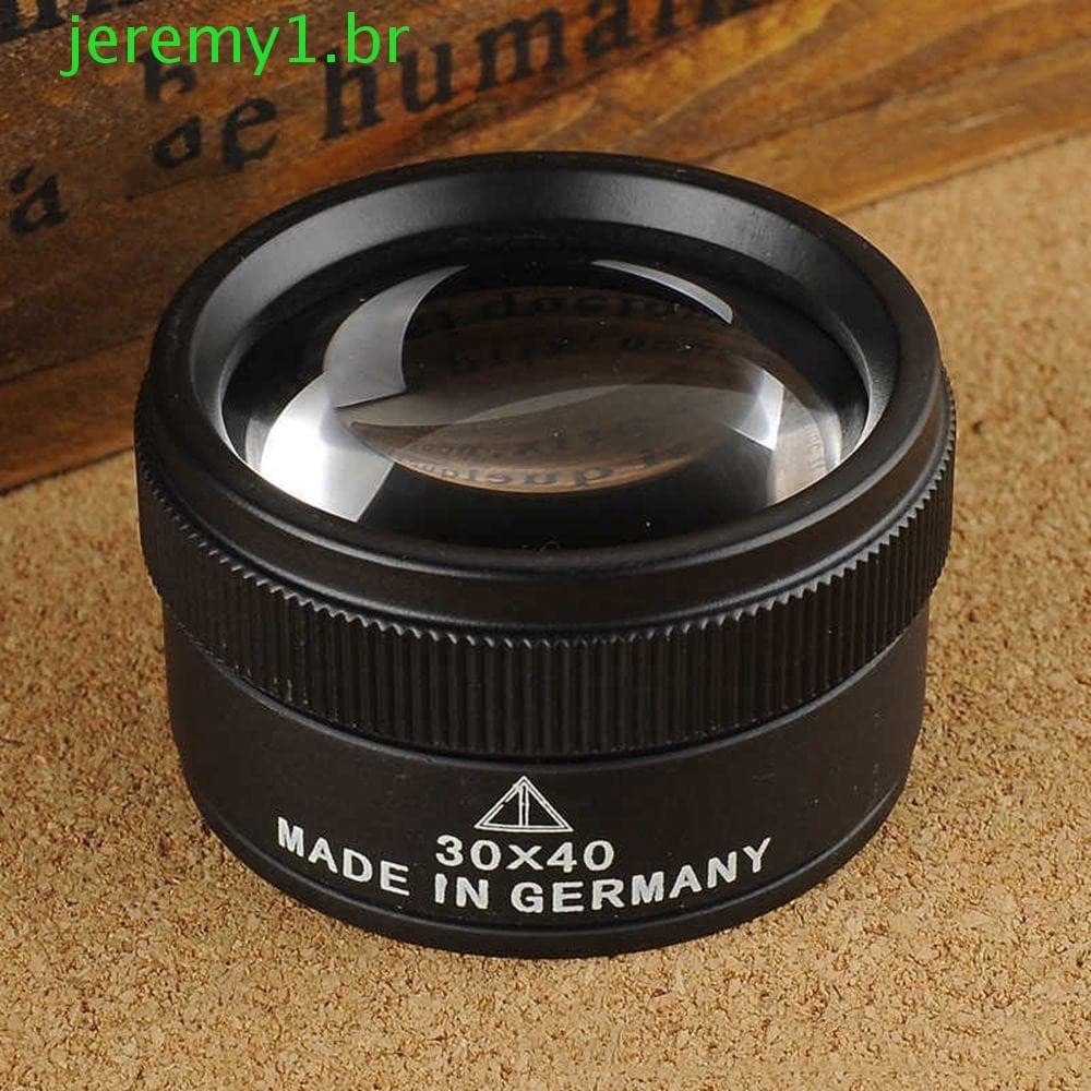 JEREMY1 Lupa Portátil Avaliação De Jóias 30X 36mm Leve Para Selos De Moedas De Reparo De Relógio