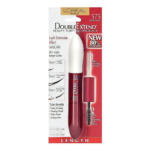 Rímel Loreal DOuble prova dàgua importado Máscara de cílios 575