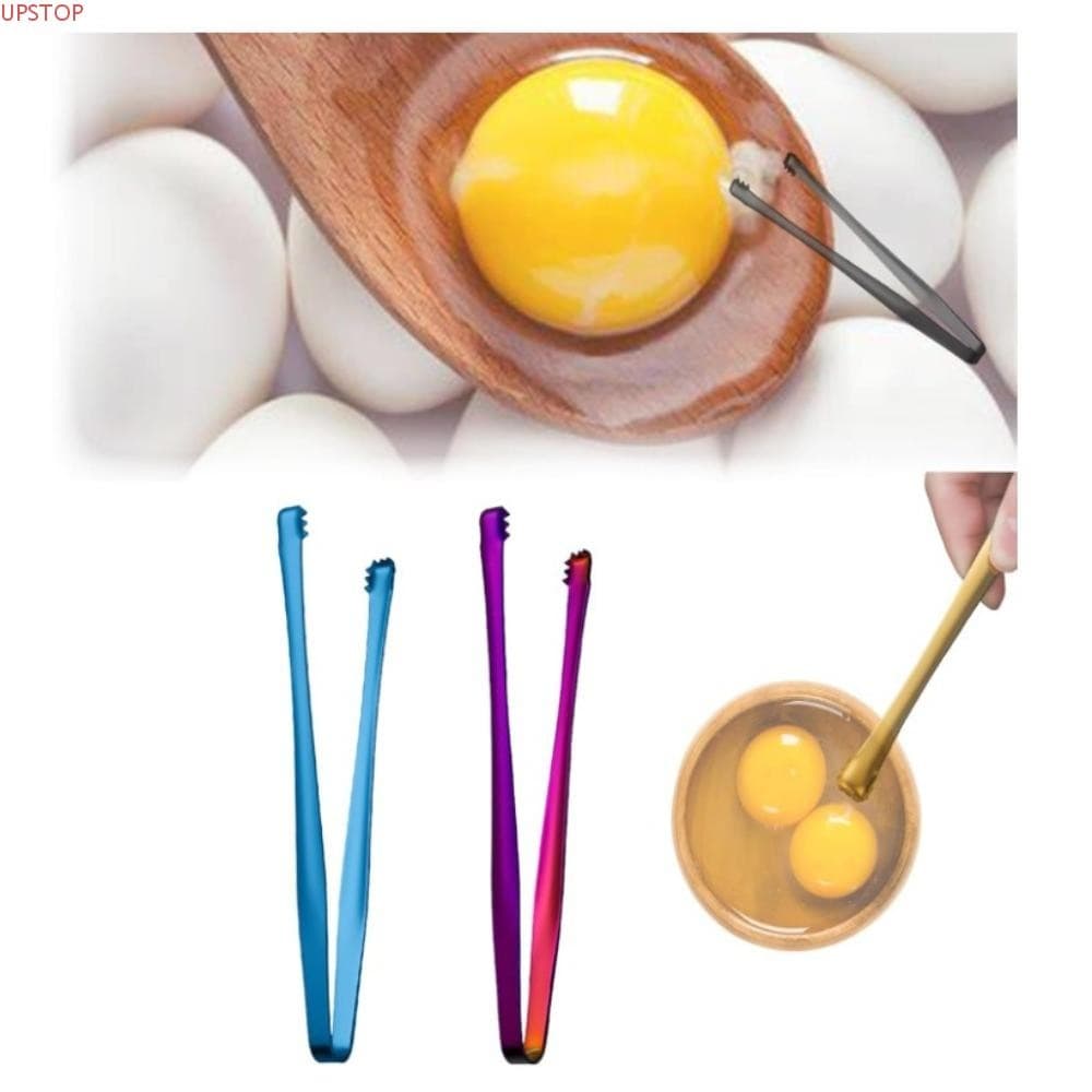 UPSTOP Egg Chalaza Extração , Salada Servindo Buffet Braçadeira Ovo Ferramenta De Remoção , Ferramentas De Cozinha Clipe