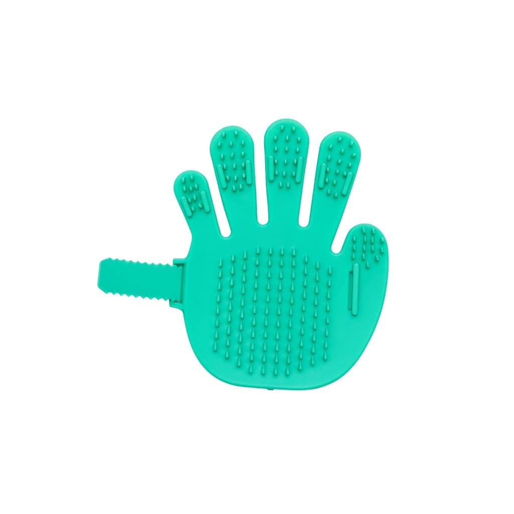 Luva para Pet Verde Tifany Free BPA 14x11,5cm Escova Removedora
