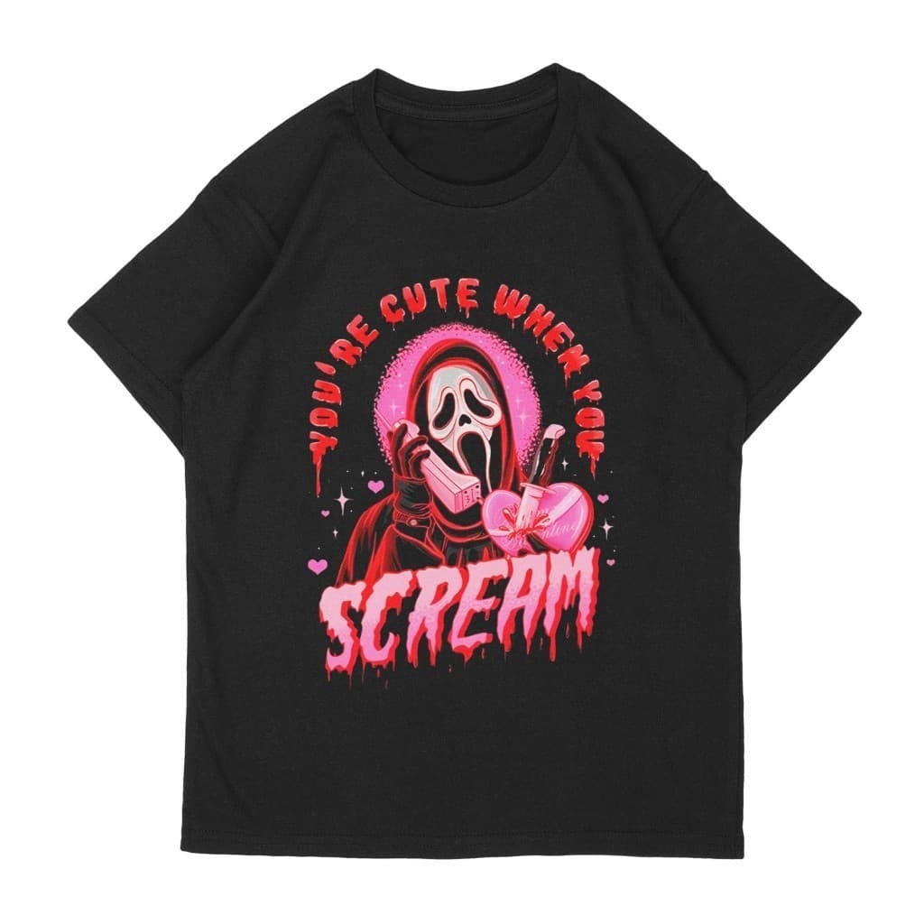 Camiseta Unissex Algodão Panico Filme Terror Scream Horror 90%algodão