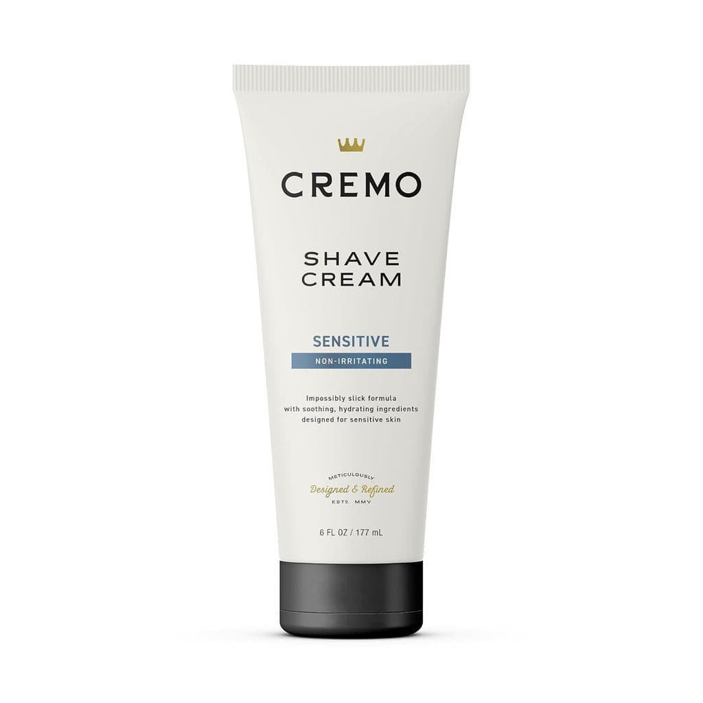 Creme de Barbear Cremo Sensitive, Creme de Barbear Ultra-Suave e Incrivelmente Superior para Homens, Combate Cortes, Les