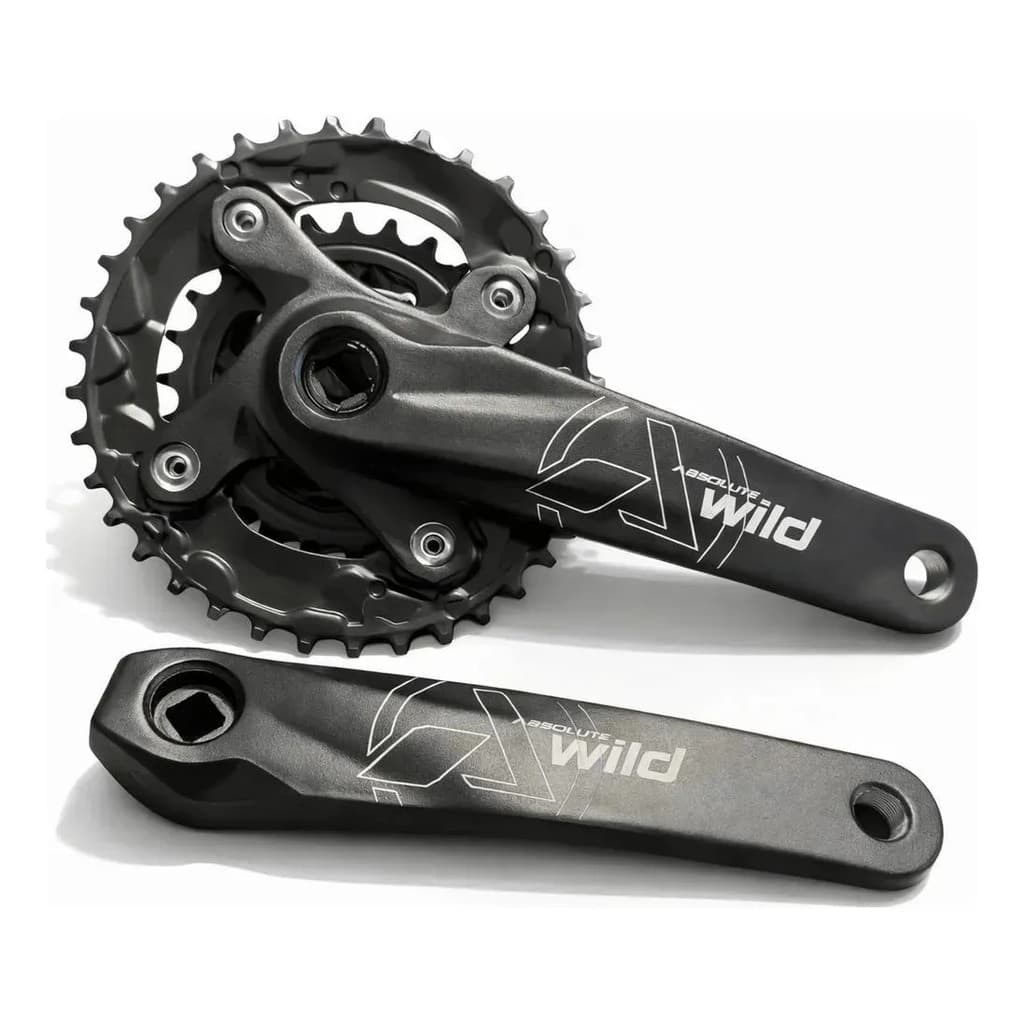 Pedivela Duplo 24/38d Alum Absolute Wild 175mm 9/10 Velocidades