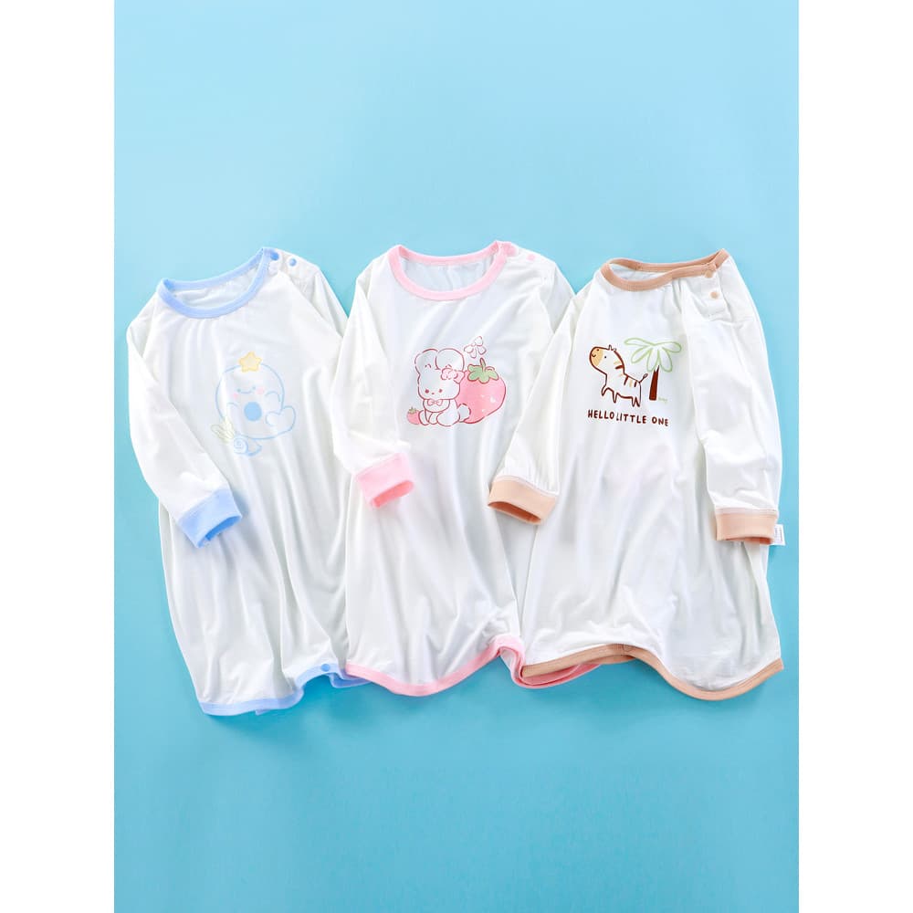 Bebê saco de dormir verão estilo fino bebê anti-choque ferramenta útil bebê criança anti-pontapé colcha macacão crianças
