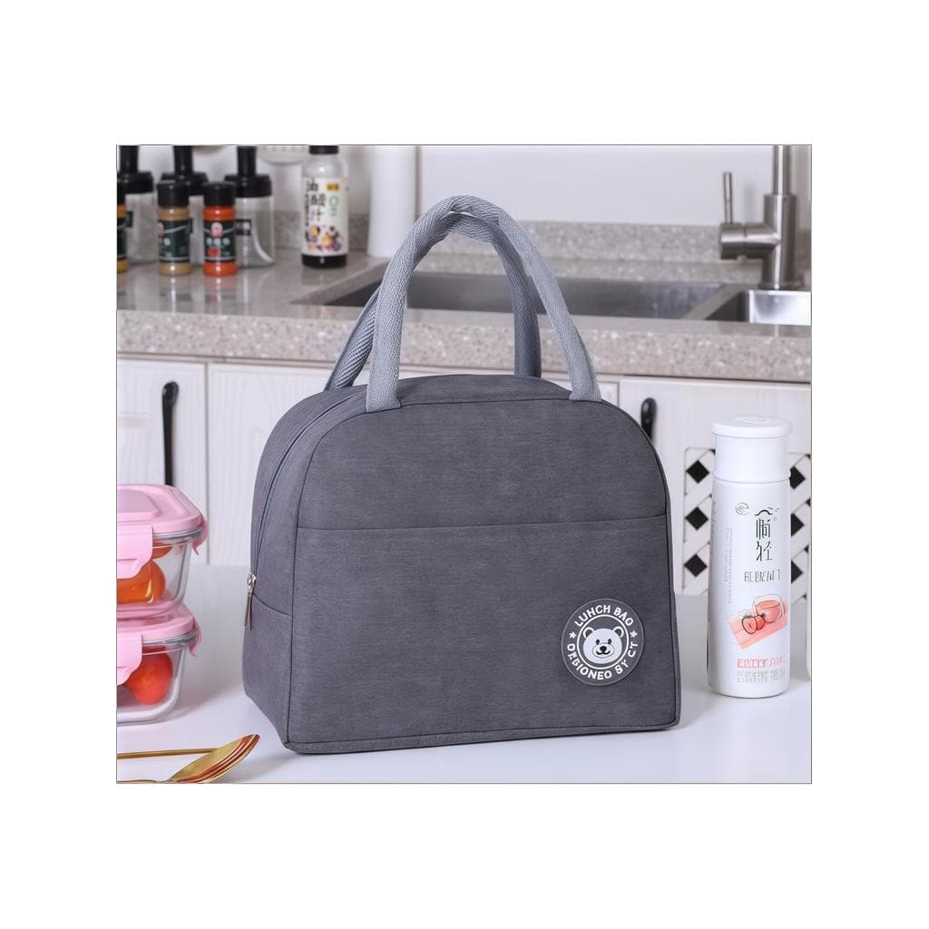 Lancheira saco isolado almoço bolsa estudante com arroz à prova dwaterproof água à prova de óleo trabalhadores de escrit
