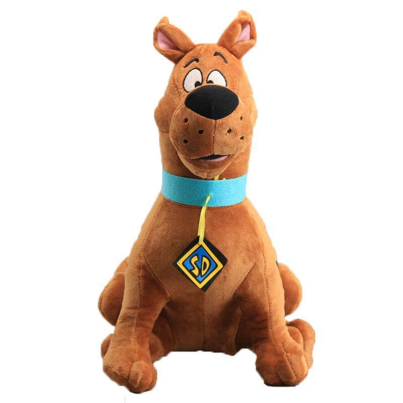 Brinquedo de Pelúcia Scooby-doo de 35cm, Animal Macio, Almofada de Desenho Animado, Presente para Crianças X6E1