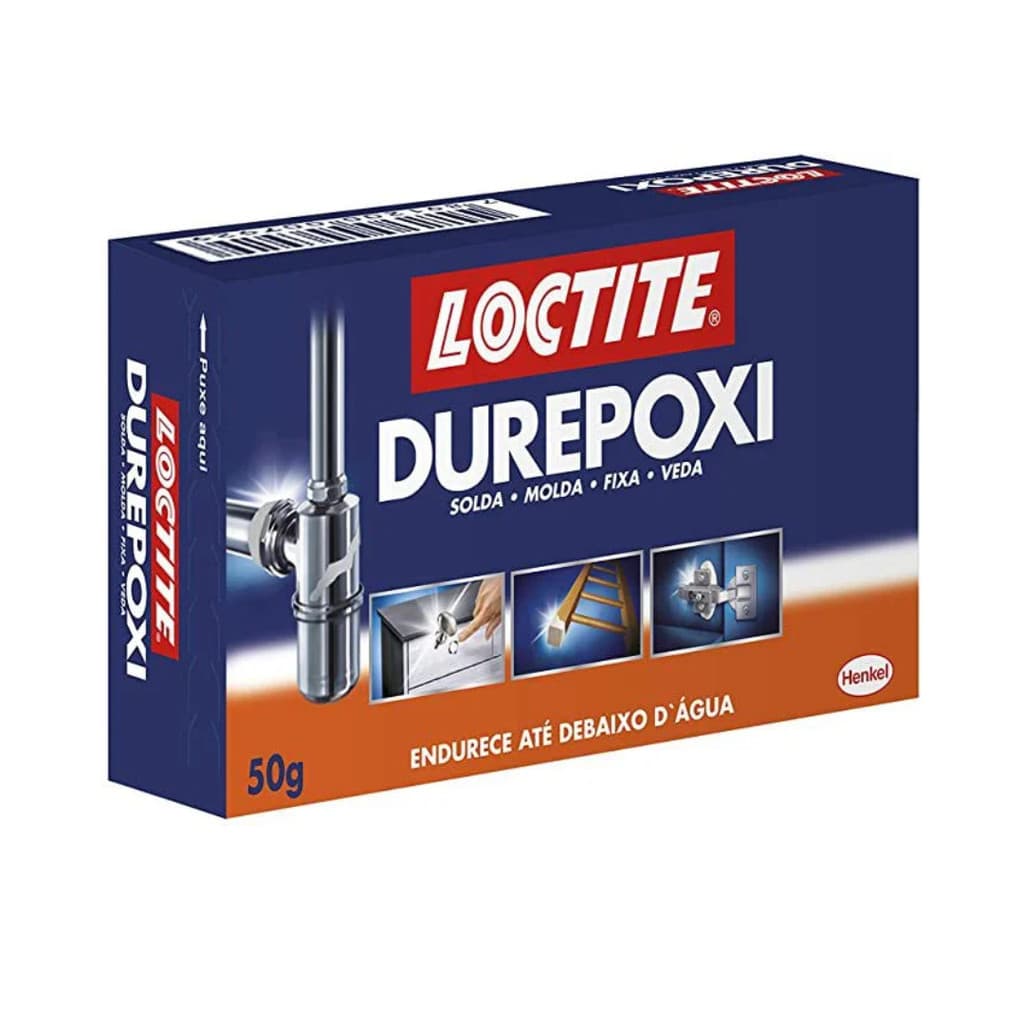 Durepoxi Cola Massa Epoxi Adesivo Original Loctite