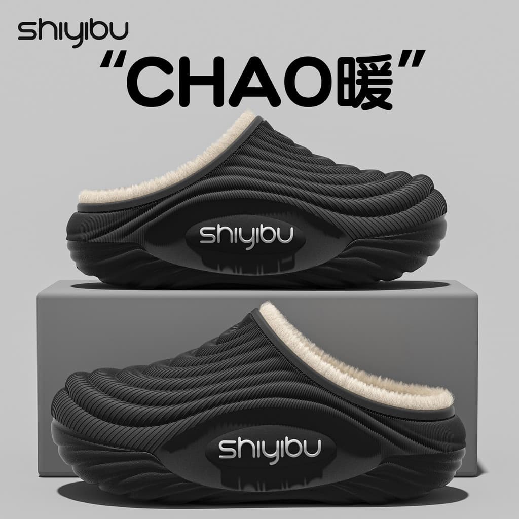 [2026 Novo produto] 2026 Chinelos de algodão de inverno à prova d'água para homens podem dirigir fora de casa Chinelos d