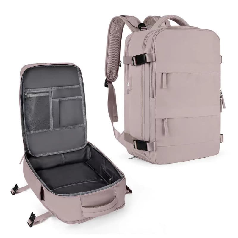 Mochila Feminina Grande Capacidade / Bolsa Viagem separação seca e molhada