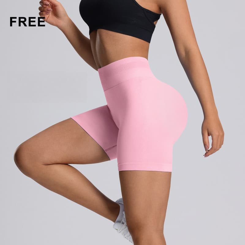 Nova cintura alta calças de Yoga mulheres Fitness verão nu calças de três pontos Hip-lifting correndo esportes Shorts ap