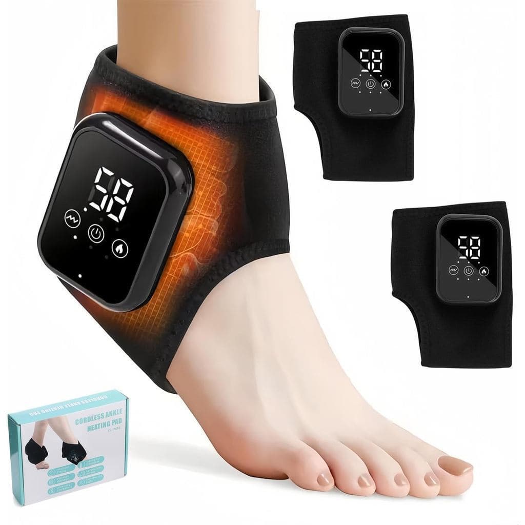 VitaFeetRelief, Massageador VitaFeetRelief, 3 Configurações de Intensidade, Compressão/Aquecimento/Massagem, Compressã