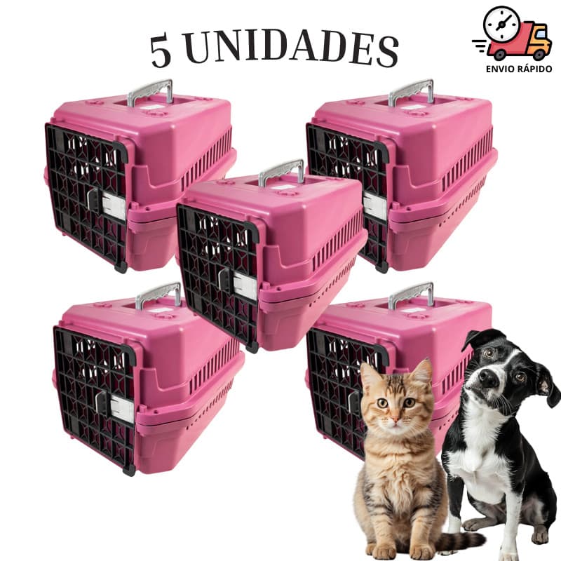 Kit Com Cinco Caixa De Transporte Do 1 Ao 5 Cachorro Gato Viagem Pet Casinha De Cachorro Pequeno 2 Em 1