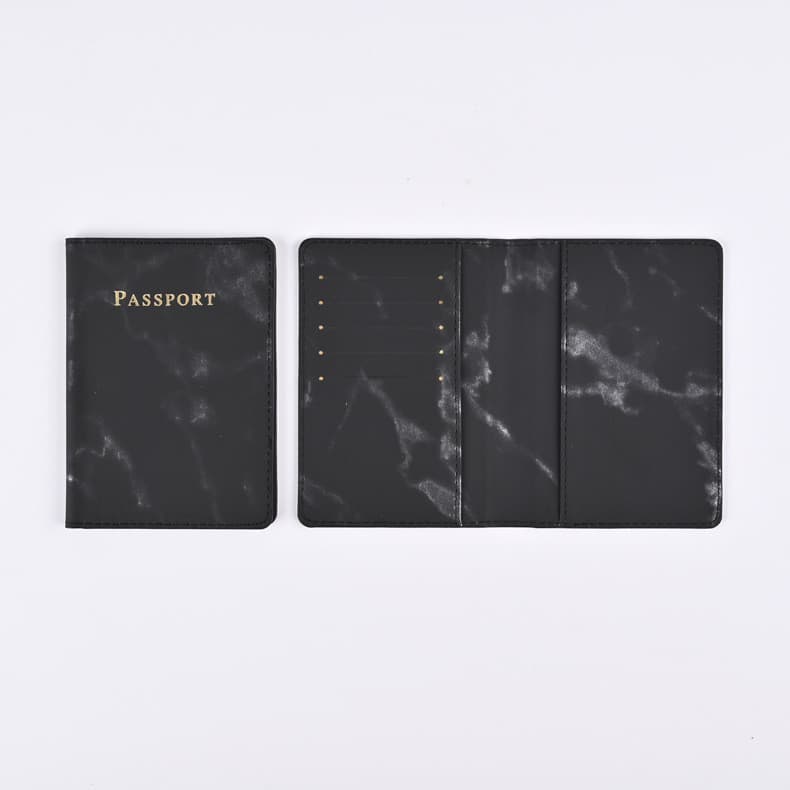 Suporte para livro de passaporte de viagem, multifuncional, armazenamento de documentos, bolsa de mão, porta-cartões, pa