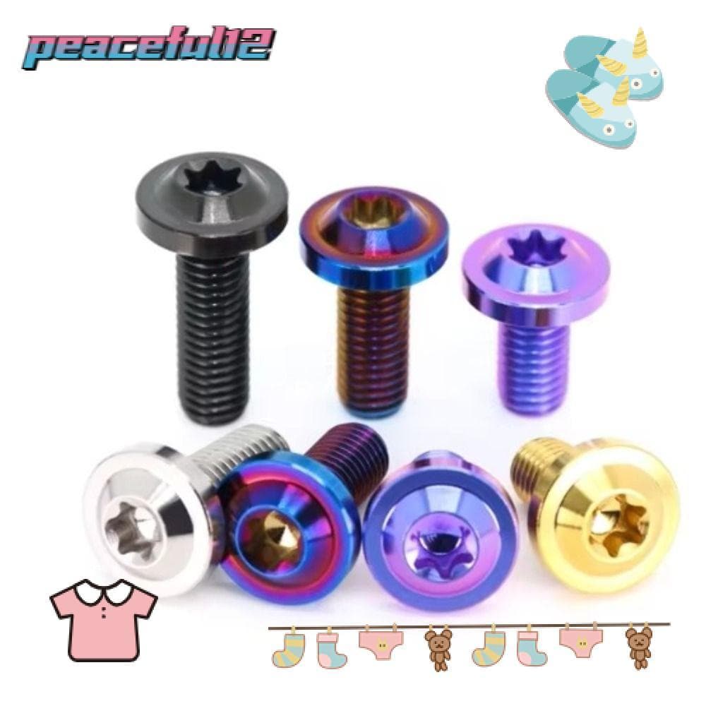 Parafusos De Titânio Pacífico , Cabeça Torx M6x15 M6x10 , M6x20 Com Head T30